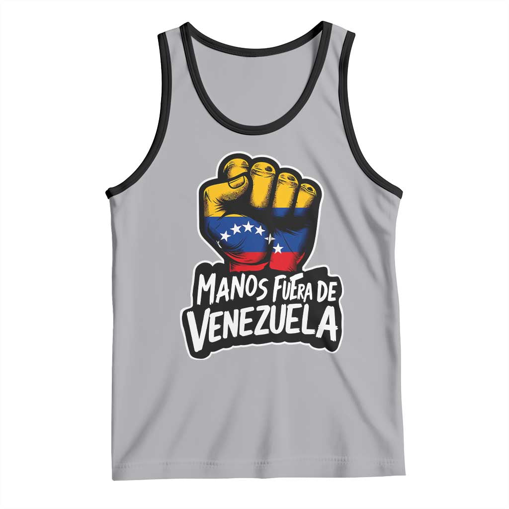 Manos Fuera De Venezuela Tank Top Venezuelan Flag - Wonder Print Shop