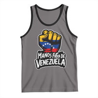 Manos Fuera De Venezuela Tank Top Venezuelan Flag - Wonder Print Shop