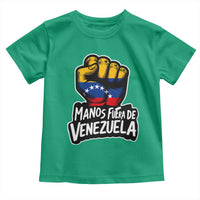 Manos Fuera De Venezuela Toddler T Shirt Venezuelan Flag - Wonder Print Shop