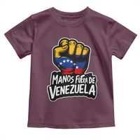 Manos Fuera De Venezuela Toddler T Shirt Venezuelan Flag - Wonder Print Shop