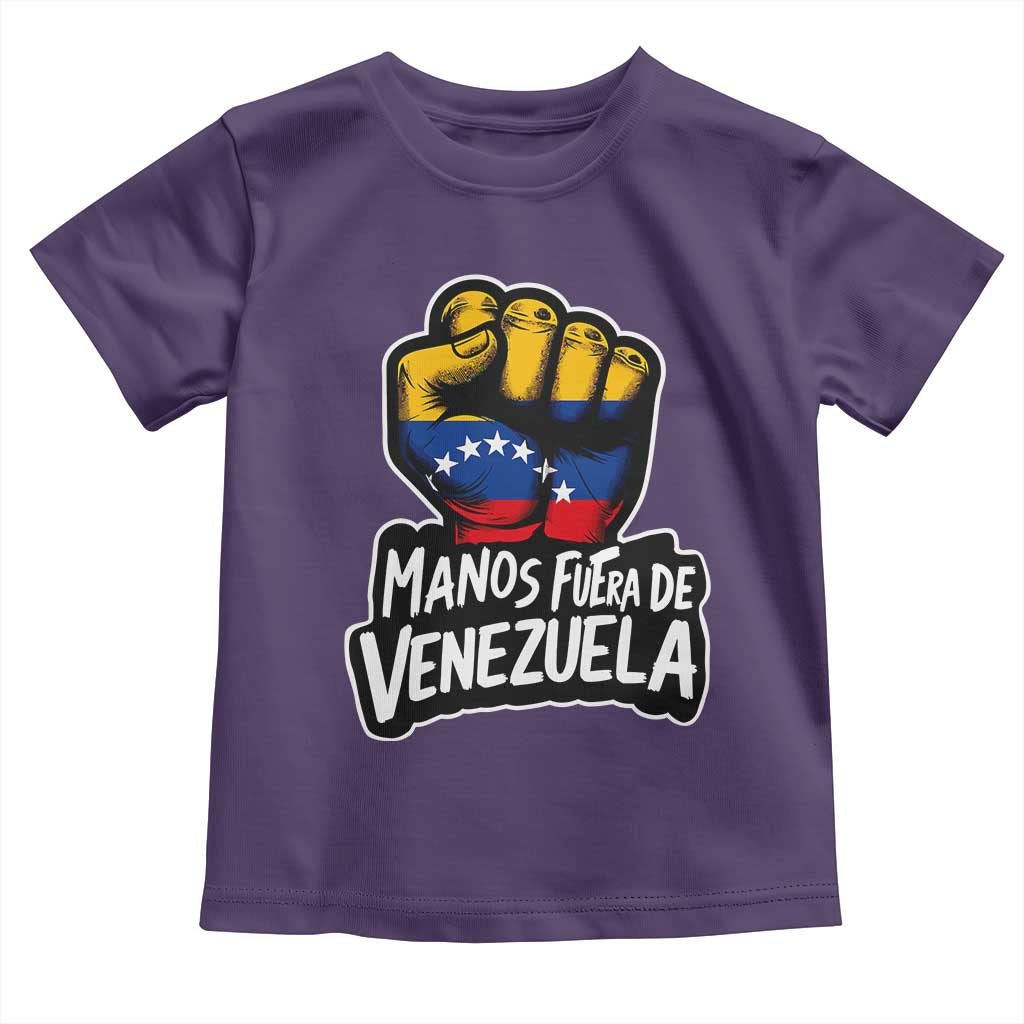 Manos Fuera De Venezuela Toddler T Shirt Venezuelan Flag - Wonder Print Shop