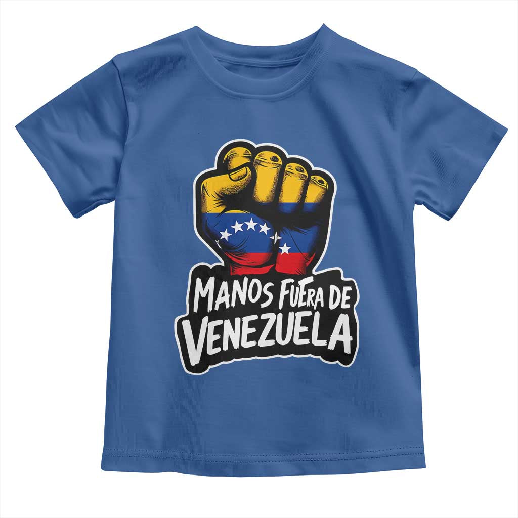 Manos Fuera De Venezuela Toddler T Shirt Venezuelan Flag - Wonder Print Shop