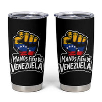 Manos Fuera De Venezuela Tumbler Cup Venezuelan Flag - Wonder Print Shop