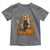 Halloween Vintage Patchwork Ghost Holding Black Cat Groovy Floral Toddler T Shirt - Wonder Print Shop