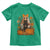 Halloween Vintage Patchwork Ghost Holding Black Cat Groovy Floral Toddler T Shirt - Wonder Print Shop