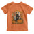 Halloween Vintage Patchwork Ghost Holding Black Cat Groovy Floral Toddler T Shirt - Wonder Print Shop