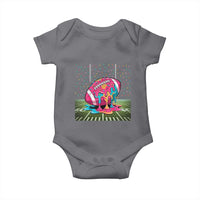 American Football Sprinkles Ice Cream Drip Field Goal Baby Onesie - Wonder Print Shop