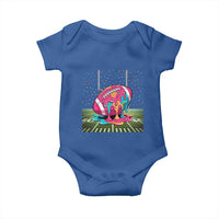 American Football Sprinkles Ice Cream Drip Field Goal Baby Onesie - Wonder Print Shop