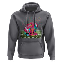 American Football Sprinkles Ice Cream Drip Field Goal Hoodie - Wonder Print Shop