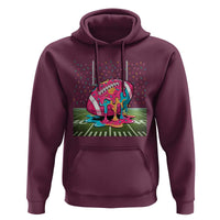 American Football Sprinkles Ice Cream Drip Field Goal Hoodie - Wonder Print Shop
