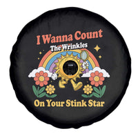 Funny I Wanna Count The Wrinkles On Your Stink Star Spare Tire Cover Adult Humor - Wonder Print Shop