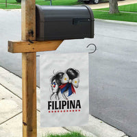 Filipina Girl Philippines Flag Proud Pinay Garden Flag - Wonder Print Shop