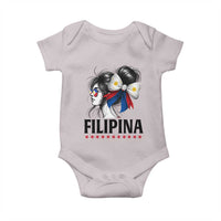 Filipina Girl Philippines Flag Proud Pinay Baby Onesie - Wonder Print Shop
