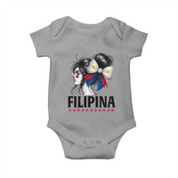 Filipina Girl Philippines Flag Proud Pinay Baby Onesie - Wonder Print Shop