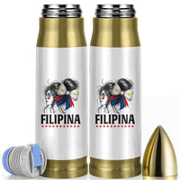 Filipina Girl Philippines Flag Proud Pinay Bullet Tumbler - Wonder Print Shop