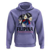 Filipina Girl Philippines Flag Proud Pinay Hoodie - Wonder Print Shop