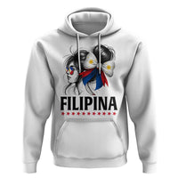 Filipina Girl Philippines Flag Proud Pinay Hoodie - Wonder Print Shop