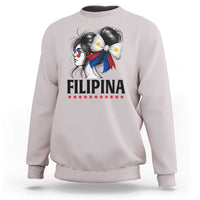 Filipina Girl Philippines Flag Proud Pinay Sweatshirt - Wonder Print Shop