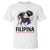 Filipina Girl Philippines Flag Proud Pinay T Shirt - Wonder Print Shop