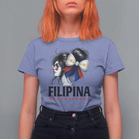 Filipina Girl Philippines Flag Proud Pinay T Shirt For Women - Wonder Print Shop