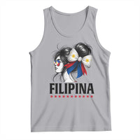 Filipina Girl Philippines Flag Proud Pinay Tank Top - Wonder Print Shop