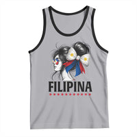 Filipina Girl Philippines Flag Proud Pinay Tank Top - Wonder Print Shop