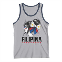 Filipina Girl Philippines Flag Proud Pinay Tank Top - Wonder Print Shop