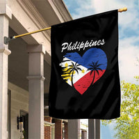 Filipino Pride Garden Flag Pinoy Vintage Philippines Flag Heart - Wonder Print Shop