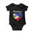 Filipino Pride Baby Onesie Pinoy Vintage Philippines Flag Heart - Wonder Print Shop