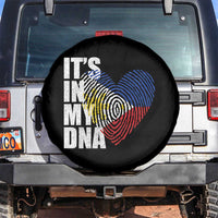 Filipino Pride Spare Tire Cover Its In My DNA Patriotic Philippines Flag - Wonder Print Shop