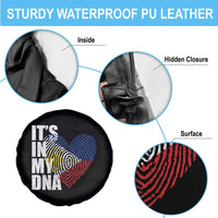 Filipino Pride Spare Tire Cover Its In My DNA Patriotic Philippines Flag - Wonder Print Shop