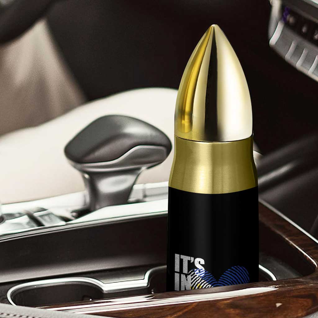 Filipino Pride Bullet Tumbler Its In My DNA Patriotic Philippines Flag - Wonder Print Shop