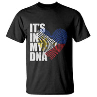 Filipino Pride T Shirt Its In My DNA Patriotic Philippines Flag - Wonder Print Shop