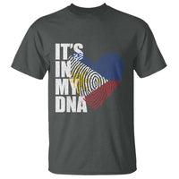 Filipino Pride T Shirt Its In My DNA Patriotic Philippines Flag - Wonder Print Shop