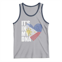 Filipino Pride Tank Top Its In My DNA Patriotic Philippines Flag - Wonder Print Shop