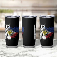 Filipino Pride Tumbler Cup Its In My DNA Patriotic Philippines Flag - Wonder Print Shop