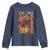 Thanksgiving Tis The Season Youth Sweatshirt American Football Pumpkin Fall Season - Wonder Print Shop
