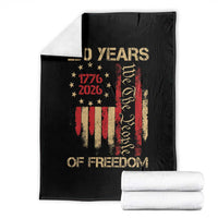 250 Years Of Freedom Throw Blanket 250th America Anniversary Independence Day