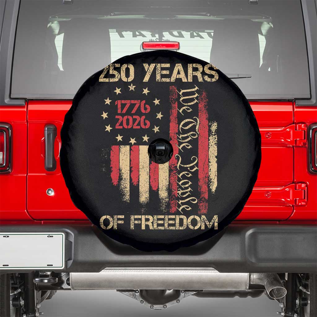 250 Years Of Freedom Spare Tire Cover 250th America Anniversary Independence Day