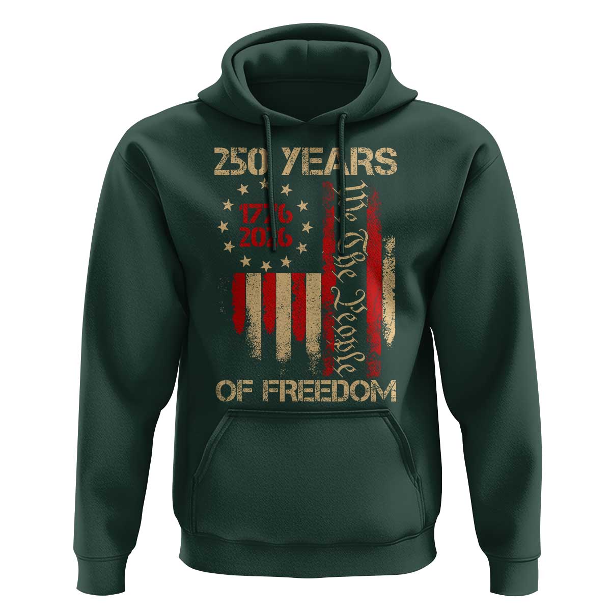250 Years Of Freedom Hoodie 250th America Anniversary Independence Day