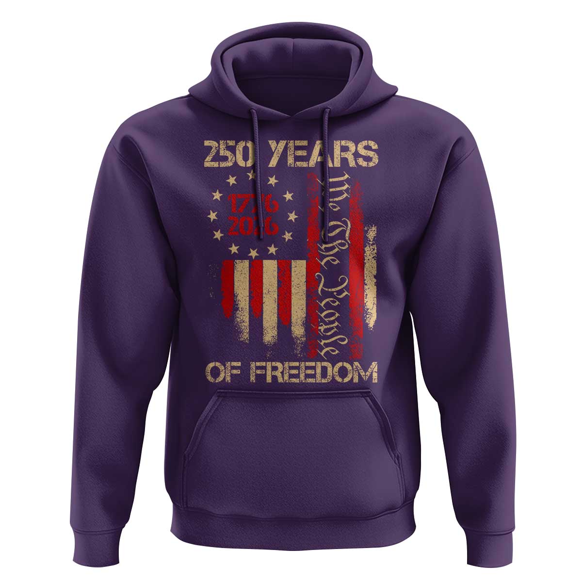 250 Years Of Freedom Hoodie 250th America Anniversary Independence Day