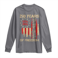 250 Years Of Freedom Long Sleeve Shirt 250th America Anniversary Independence Day