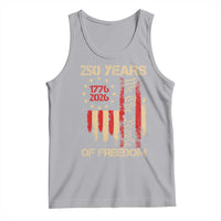 250 Years Of Freedom Tank Top 250th America Anniversary Independence Day