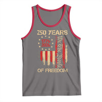 250 Years Of Freedom Tank Top 250th America Anniversary Independence Day
