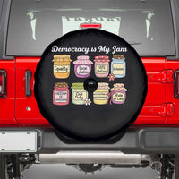 Democracy Is My Jam Spare Tire Cover Social Justice Protest Resist - Wonder Print Shop