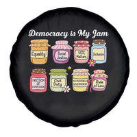 Democracy Is My Jam Spare Tire Cover Social Justice Protest Resist - Wonder Print Shop