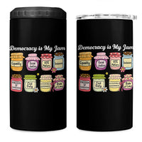 Democracy Is My Jam 4 in 1 Can Cooler Tumbler Social Justice Protest Resist - Wonder Print Shop