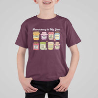 Democracy Is My Jam T Shirt For Kid Social Justice Protest Resist - Wonder Print Shop