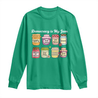 Democracy Is My Jam Long Sleeve Shirt Social Justice Protest Resist - Wonder Print Shop