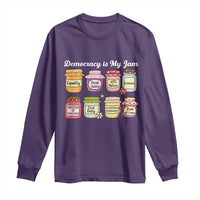Democracy Is My Jam Long Sleeve Shirt Social Justice Protest Resist - Wonder Print Shop